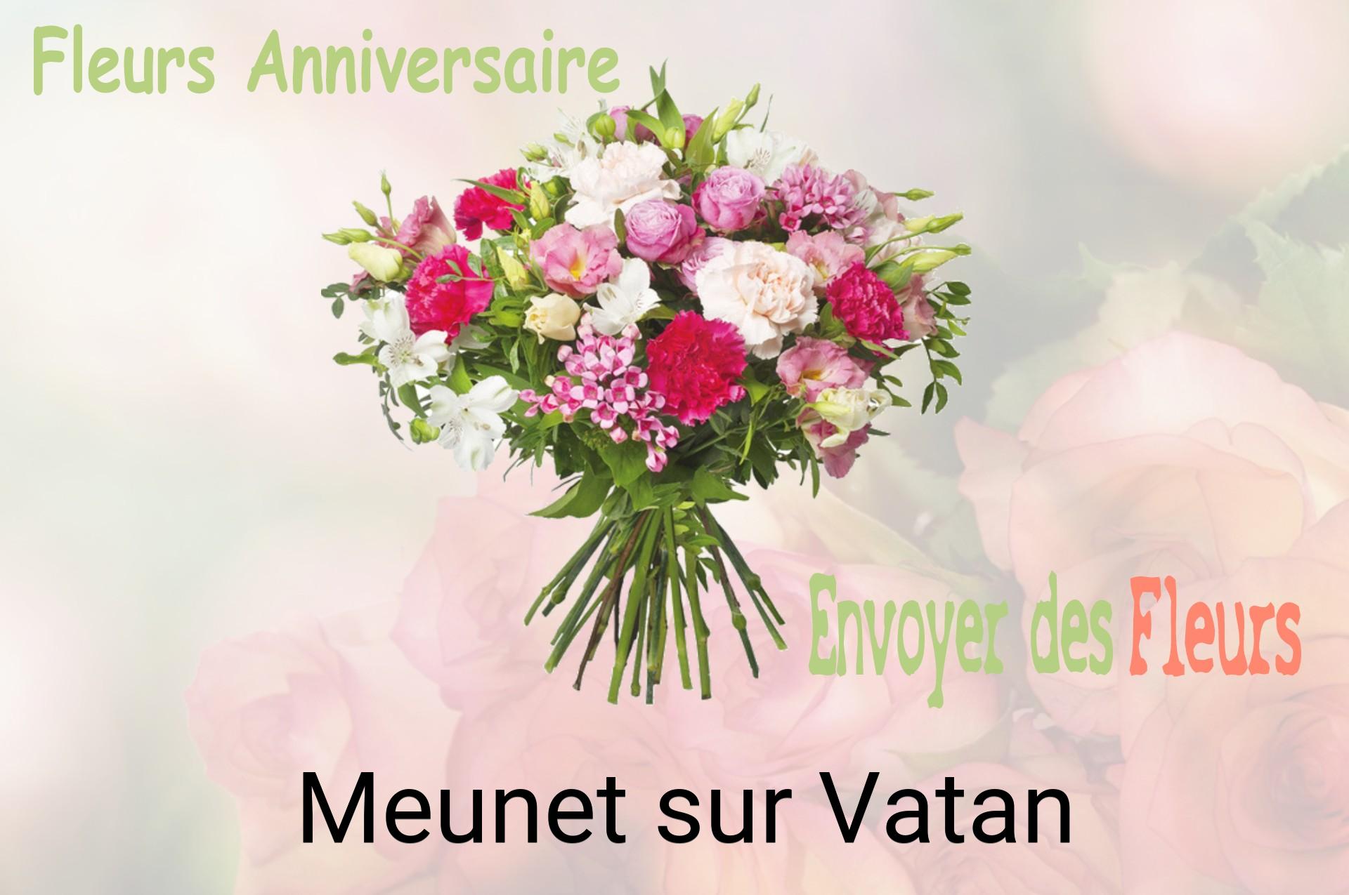 Bouquet de fleurs d’anniversaire livré à Meunet-sur-Vatan